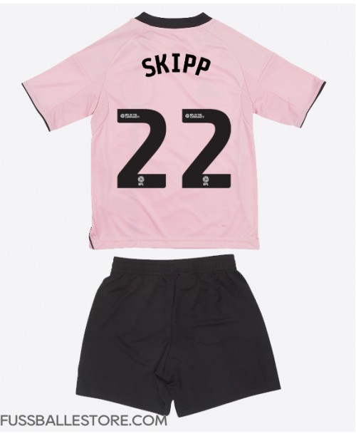 Günstige Leicester City Oliver Skipp #22 3rd trikot Kinder 2025-26 Kurzarm (+ Kurze Hosen)
